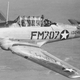 An AT-6C Texan, manufactured in 1941, flies an aerial gunnery training mission over Buckingham Army Airfield in Florida in 1944 (US Air Force)